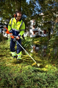 Støjsvag buskrydder fra Husqvarna